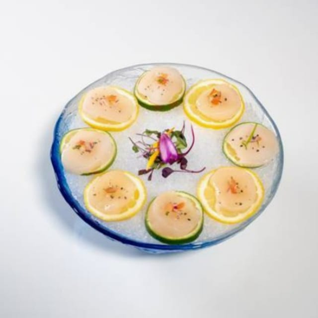 Scallop Carpaccio.